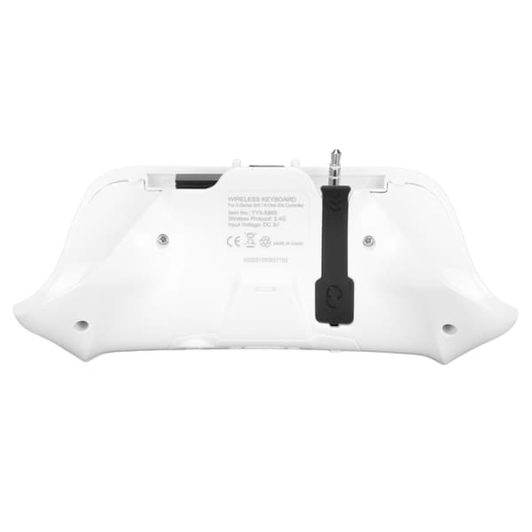 Game Controller Keyboard 2.4Ghz Game Console Keyboard with Audio and Headset Jack for Xbox Series X Series S One S WhiteWhite