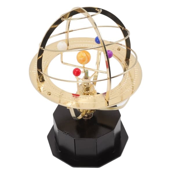 Grand Orrery Modell av Solsystemet Metallmodell av Solsystemet Dekoration för Tonåringar
