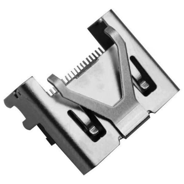Port Display Socket Interface-stik Erstatning til Slim Pro-konsol 2 stk.