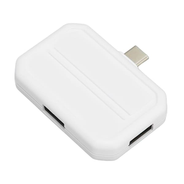 USB-C-hubb med 3 portar, snabbladdning, multifunktionell 3-i-1 typ KLB