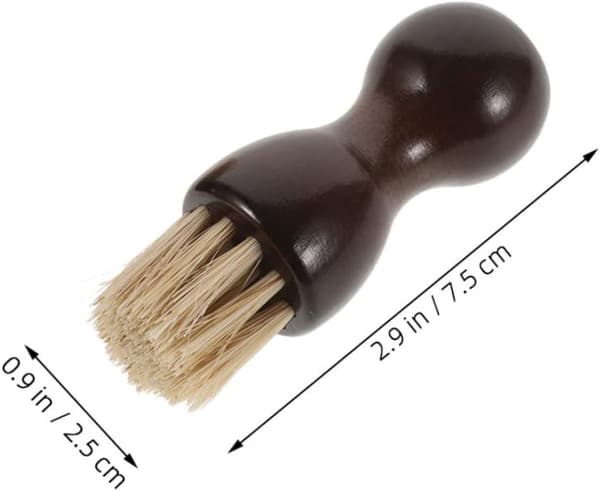 5 Pcs Shoe Cleaning Tools Soft Brush for Leather Polishing Lightweight Office Travel Use Scrub Brush