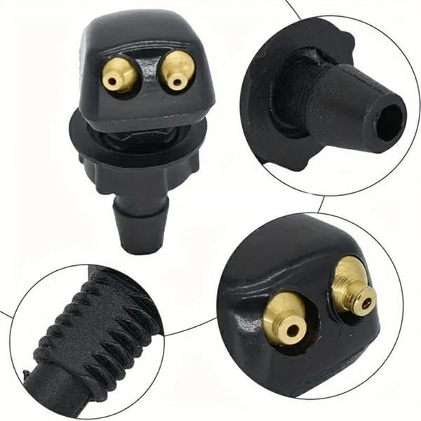 Universal Car Wiper Blade Spray Nozzle with Installation Clip