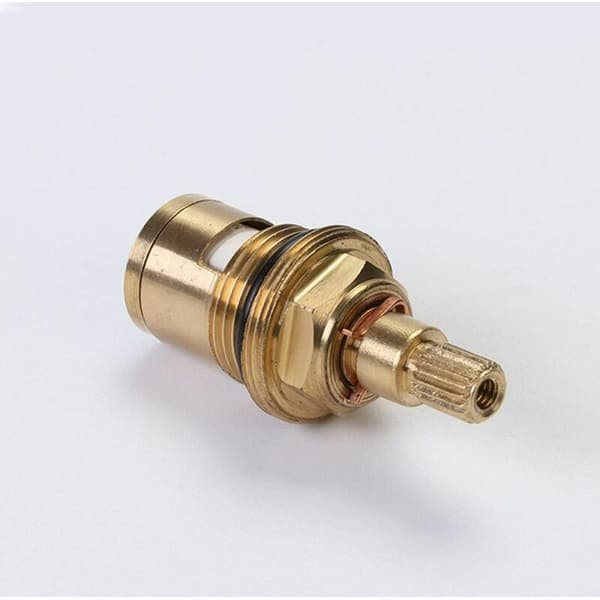 Replacement Ceramic Cartridge for Faucet, Hot and Cold Disc Head, Brass for Kitchen and Bathroom
