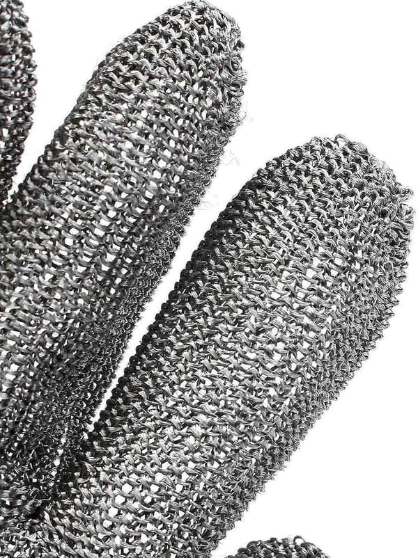 Skærebestandige handsker, havehandsker, rustfrit stålnet