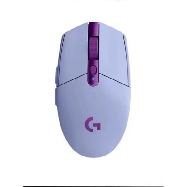 Trådløs spillmus, HERO 12K-sensor, 12 000 DPI, lett, 6 programmerbare knapper, 250 timers batterilevetid, PC/Mac - Svart