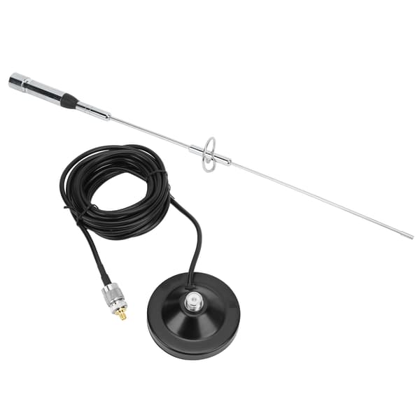 Car VHF UHF Antenna Suction Cup with 5m Cable SMA Female Adapter Kit Waterproof Plug and Play