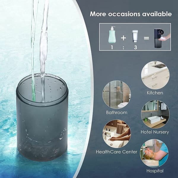 Inductive Foam Hand Washer Should Avoid Contact with Rechargeable Foam Hand Washer