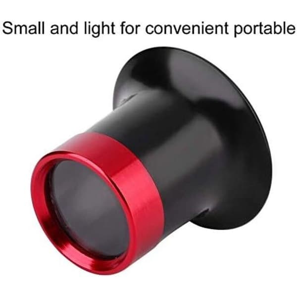 Watchmaker's Magnifying Glass, 10x Aluminum Alloy Magnifier for Reading, Precision Work, Repairs, Sewing