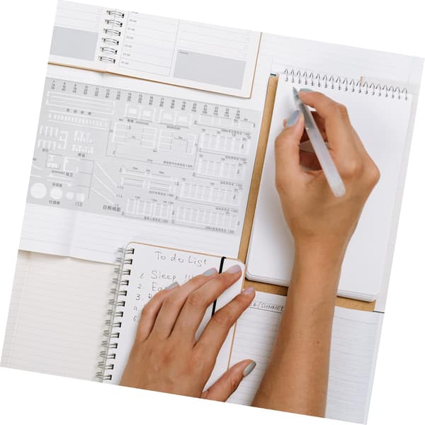 4 Pieces Architect Scale Ruler Drawing Geometric Template for Drawing Templates