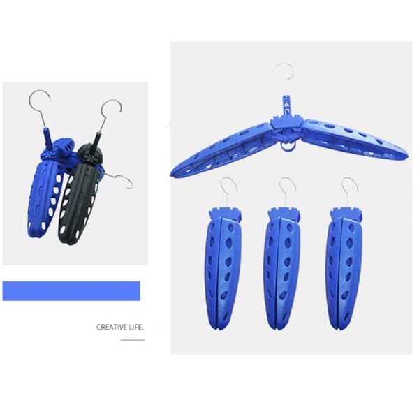 Wetsuit Hanger Diving Rack Drysuit Diving Boots Shoes Hanger Foldable Surf Suit Hanger Foldable Ventilated Hanger