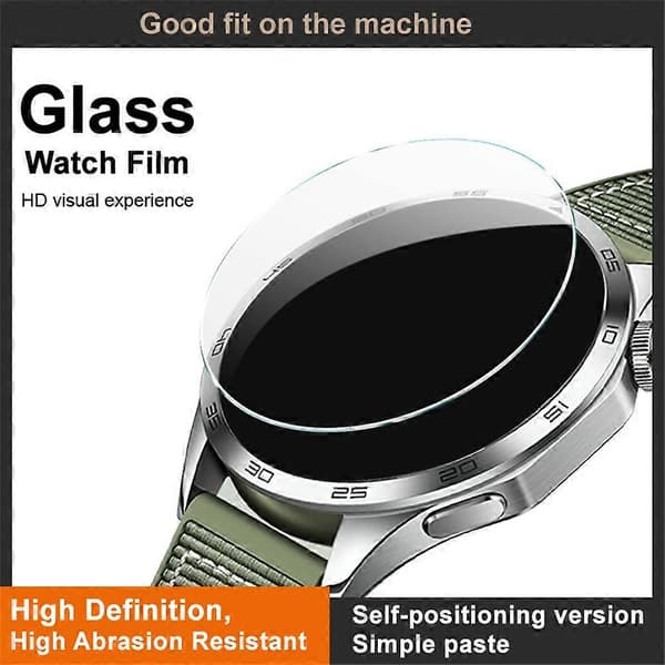 IMAK Tempered Glass Screen Protector for Samsung Galaxy Watch8 Classic 46mm with Installation Tool (FMY)