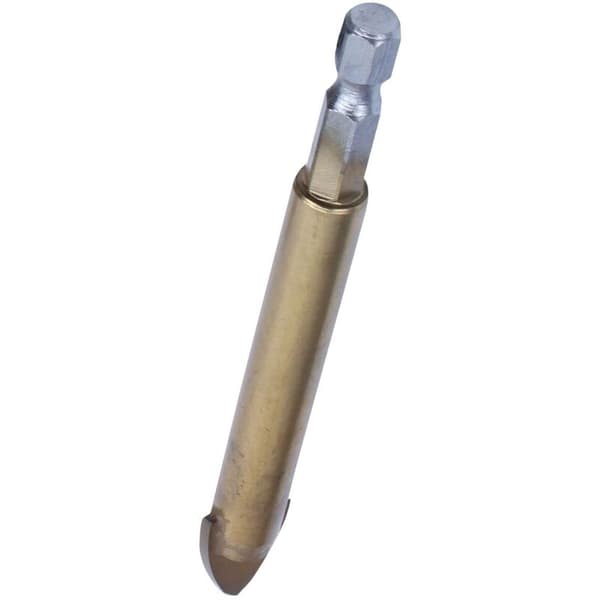 6PCS 4/5/6/8/10/12mm Titanium Drill Countersink Screw Drill Bits For Glass Ceramic Tile