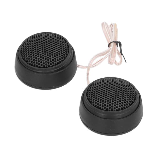 Pair Car Mini Tweeter 360-degree adjustable 5KHz-20KHz 4Ω for bus minibus medium trucks
