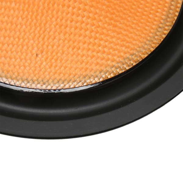 Pappershögtalarkon, professionell, 1 tum innerdiameter, ersättningssubwooferkon i papper, orange