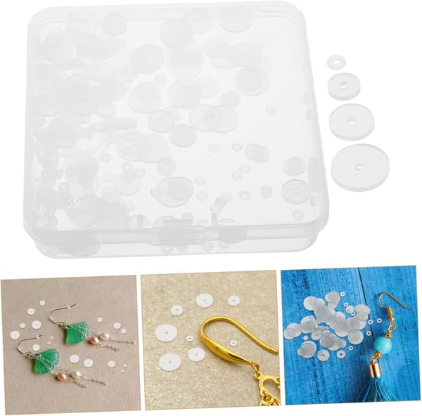 Earring Backs and Silicone Support Pads for Women, Soft Silicone Jewelry Accessories