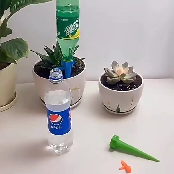 40x vanndrypper - plantevanningssystem - dryppsystem - vanningssystem - vannkule - plantekule ...