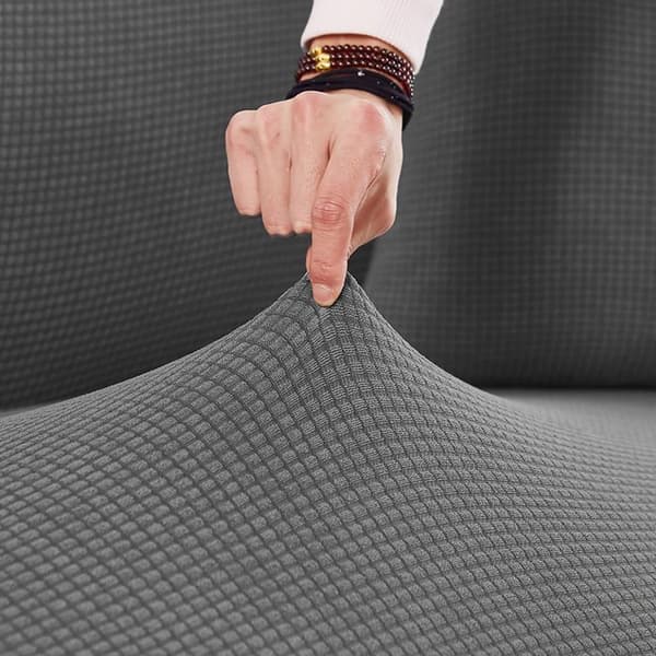 Elastiskt Jacquard Sofföverdrag - Anti-nopprande Vardagsrumsskydd, Tvättbart för Hundar/Husdjur