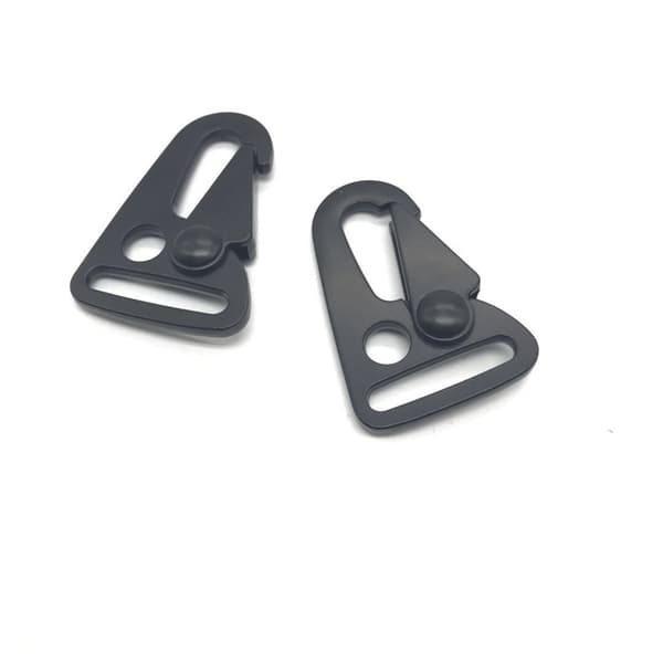 5-delad 45 mm slingklämma, fjäderdörrspänne, örnnäbbhake, väv