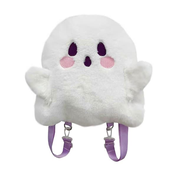 2025 Halloween Godis Söt Plysch Roliga Spökväskor Halloween Present Damväskor En Axel Crossbody Väskor