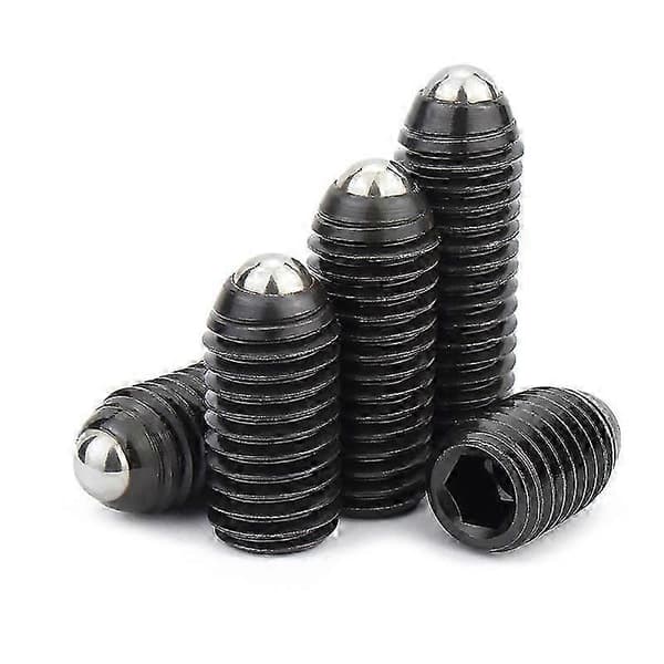M3 M4 M5 M6 M8 M10 M12 M16 Black Grade 12.9 Steel Hexagon Socket Allen Spring Plunger Set Screw Headless Bolt