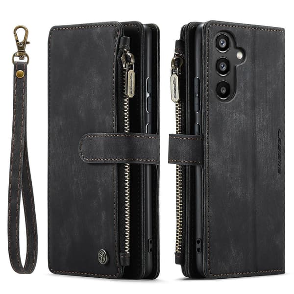 För Samsung Galaxy A34 5G CaseMe C30 Multifunktionellt Läderfodral