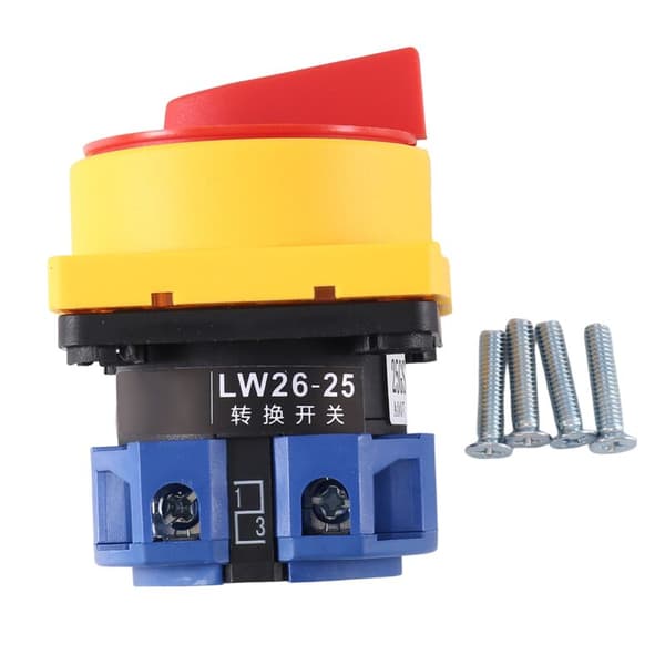 Afbryder 25A 2-positions omskifter Universal Cam Selector Latching Switches 550V 25A
