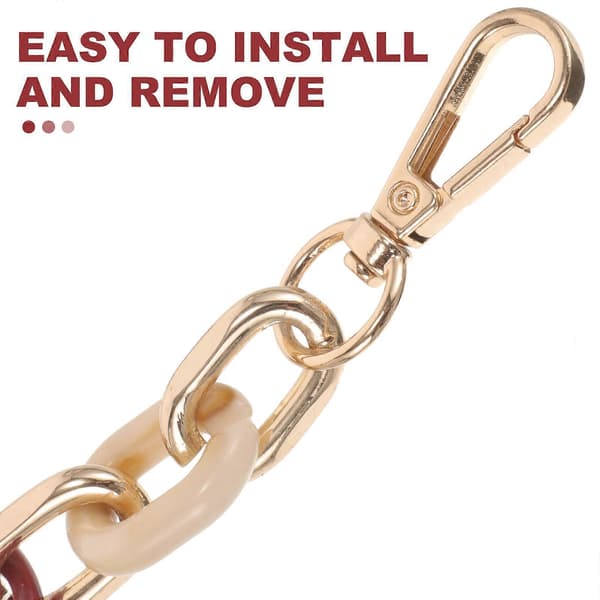 Handbag DIY Chain Wallet Chain Single Shoulder Bag Replacement Acrylic Chain Wallet Chain