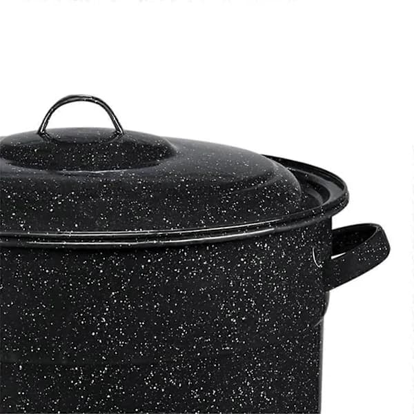 2 pcs 20.4-Liter Water Bath Canners with Jar Rack, Kitchen Equipment