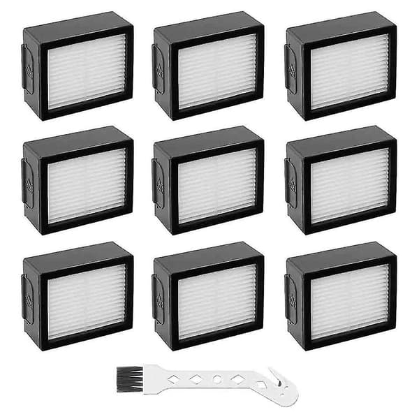 Hepa Filter 9 Styk Til Irobot Roomba E I & J Series Støvsuger I7