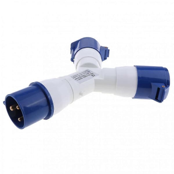220v 32a Industriell Strømkontakt 3-veis Splitter -Yx