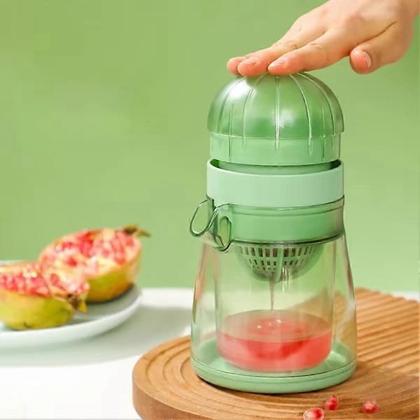 400 ml Manual Pomegranate Juicer - Compact Fruit Press for Oranges & Small Citrus Fruits, Essential Kitchen Tool for Juice
