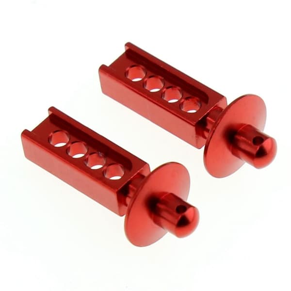 4x metalskalpeller til Mini E- E Slash 1/16 tilbehørsdele opgradering RC bil, 1
