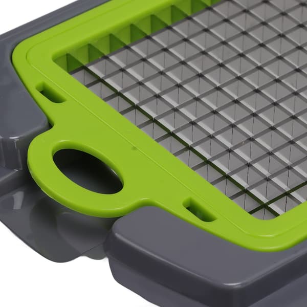 Vegetable Slicer Peeler Chopper, Green, Fruit Potato Carrot Grater for Kitchen