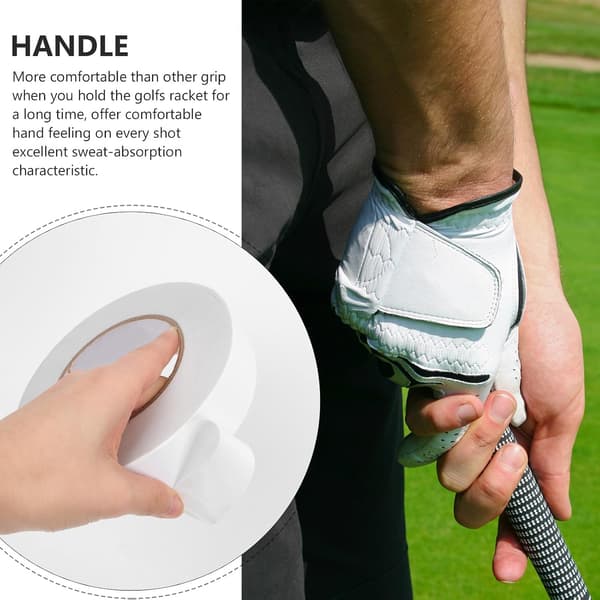 Durable Golf Grip Tape 30mm Roll Double-Sided Self-Adhesive Golf Club Wrap