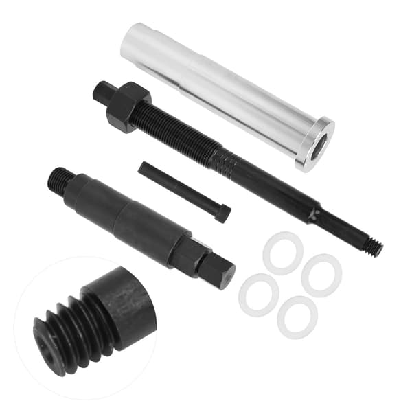 Broken Spark Plug Remover Tool Kit 65600 Extractor Pusher Remover with Gasket Fits for Ford Triton 3 Valve 5.4L Engines