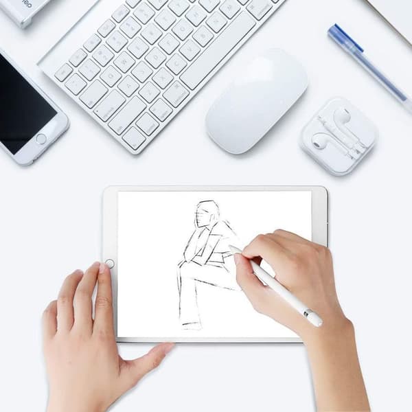 Kompatibel med Apple Pencil-spetsar, 4-pack, mycket känslig iPencil-spets