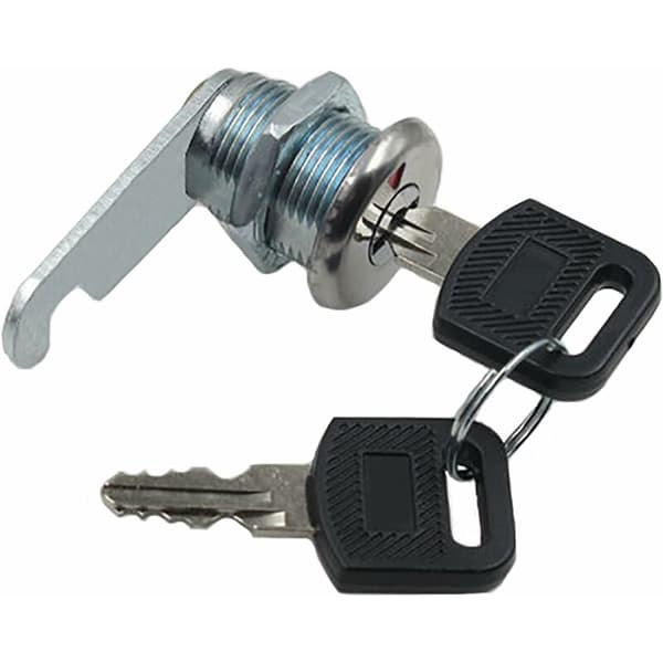 Cylinder Lock, Cabinet Door Lock, Cylinder Cam Lock for Drawer Mailbox -25mm KLB