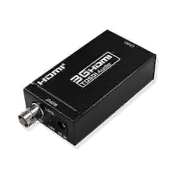 SDI til HDMI-adapter med 1080P koaksialkabel for video og lyd