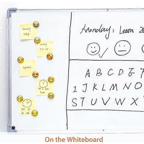 Emoji Magnet Kylskåpsmagnet Dekorativ Whiteboard Klassrumsskåp