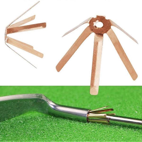 20 st Universal Brass Golf Adapter Shims Passar 0,335 Golfskaftadapter Golfklubbskaft