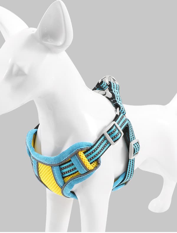 Reflective Dog Harness - Anti-Pull Dog Harness Easy to Put On, Adjustable