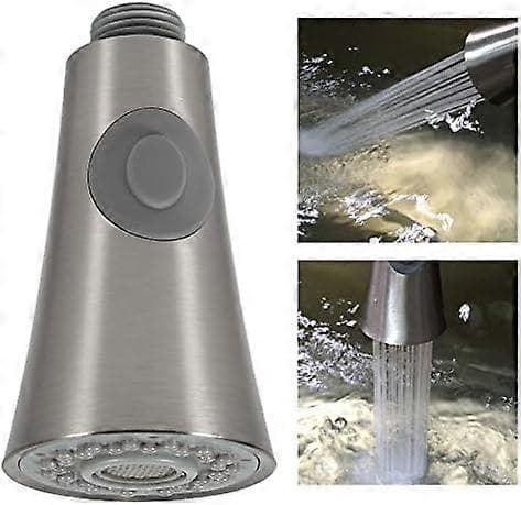 Erstatningssprayhode for kjøkkenkran 2 spraymoduser Kjøkkenkran Erstatningskranhode Spray for uttrekkbar kran 1/2 \" IPS-gjenge