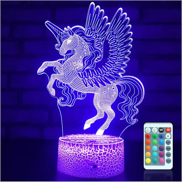 Enhörningsleksaker för flickor 3 4 5 6 7 8 9 år, flicka Unicorn