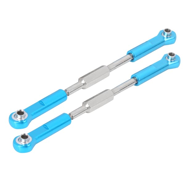 1 par styrestænger i aluminiumslegering RC-tilbehør passer til HSP 94762 / 94763 1/8 RC-bil blå