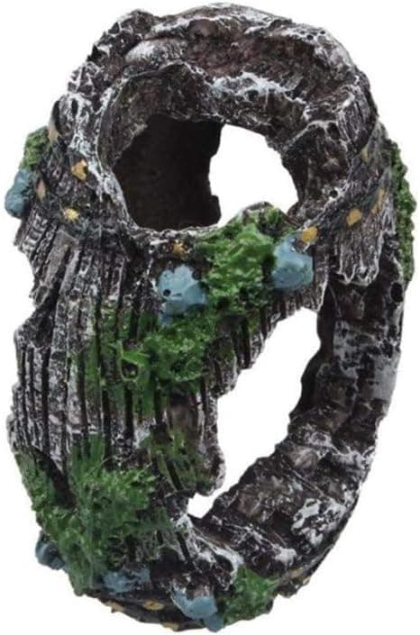 Akvarium ødelagt bøttehule dekorasjon akvarium akvarium harpiks