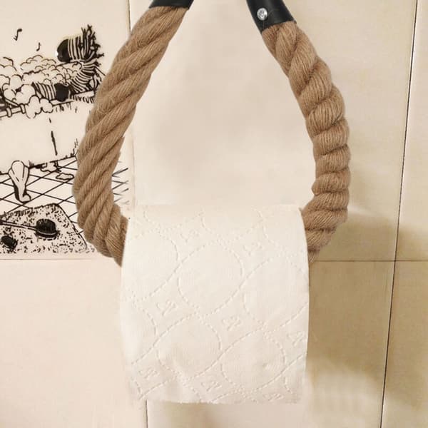 WC-paperiteline Merellinen Köysi Vintage Pyyheteline Meri Kylpyhuoneen Sisustus