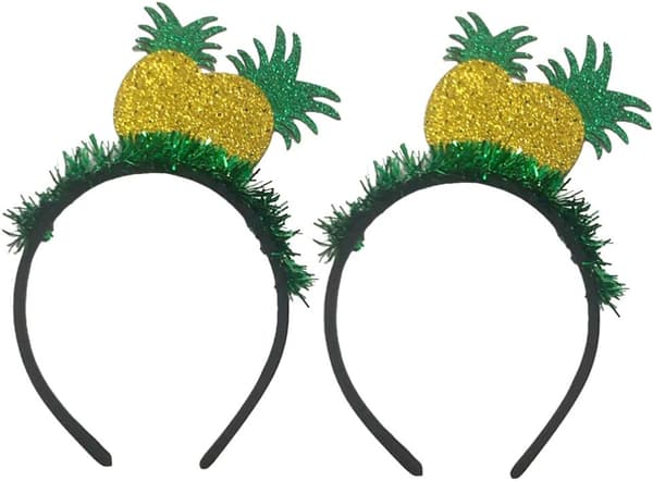 2 stk ananas hårbånd