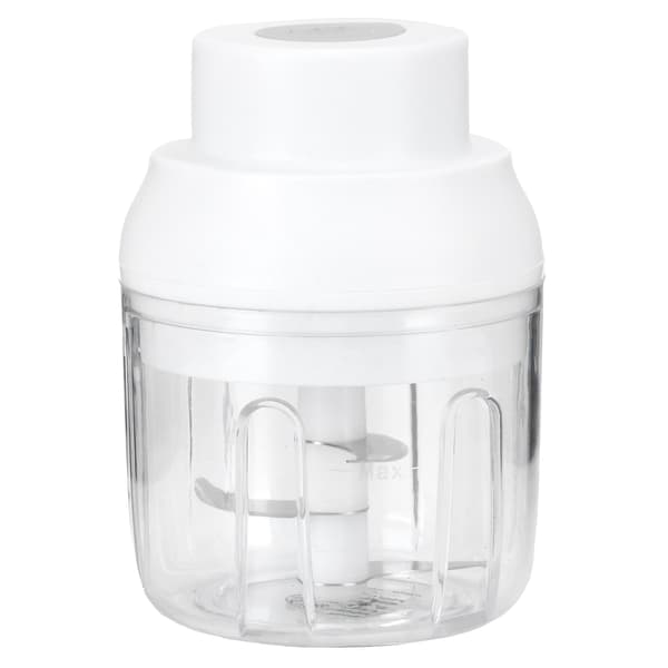 Mini Vegetable Chopper 250ml Electric Garlic Press Crusher Grater Kitchen Accessory White