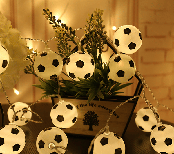New Creative Football LED String Lights Bar World Cup Theme Football