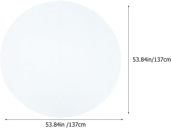 Dug 140 cm diameter PVC Vandtæt Let Enkelt Design Køkken Hjem